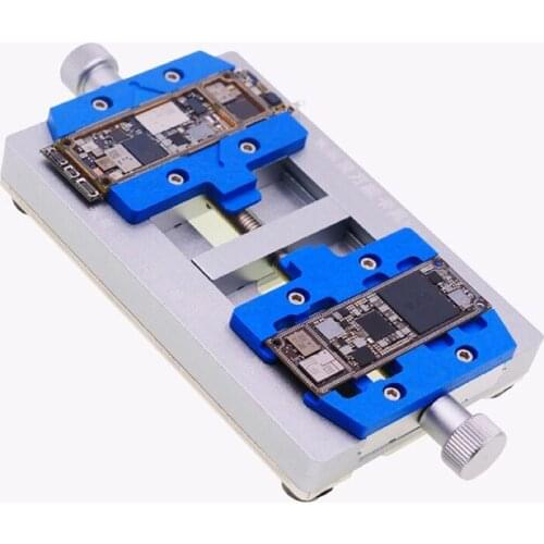 1Pc K23 Dual Shaft Mobile Phone Motherboard BGA Fixed Clamp Computer PCB Board Welding Repair Fixture Soldering Holder Tools