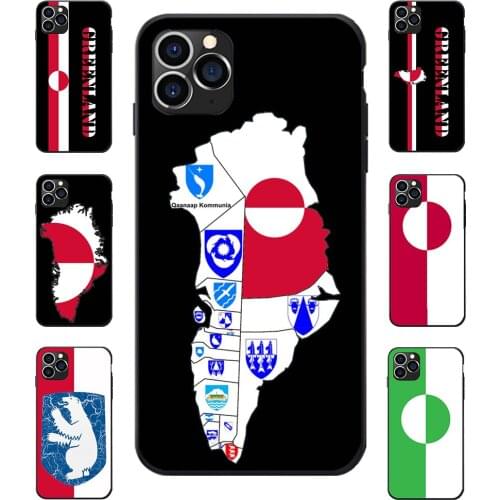 Greenland National Flag Coat Of Arms Theme Soft TPU Phone Cover Cases For MEIZU 15 16TH X PLUS M15 V8 NOTE 6T E2 E3