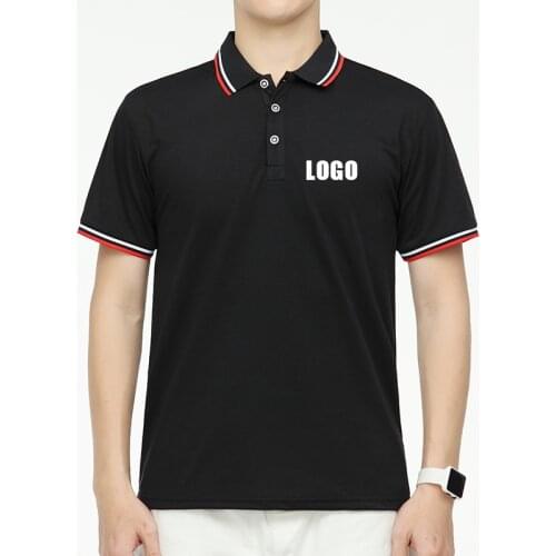 Mens Short Sleeve Solid Polo Shirt Men Women Casual Streetwear For Family Custom Print Your Like Photo Male Female Shirt Jersey