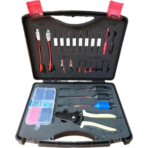 New car circuit repair detector circuit repair tool set sensor signal simulator tool set with diode test lamp with wire stripper