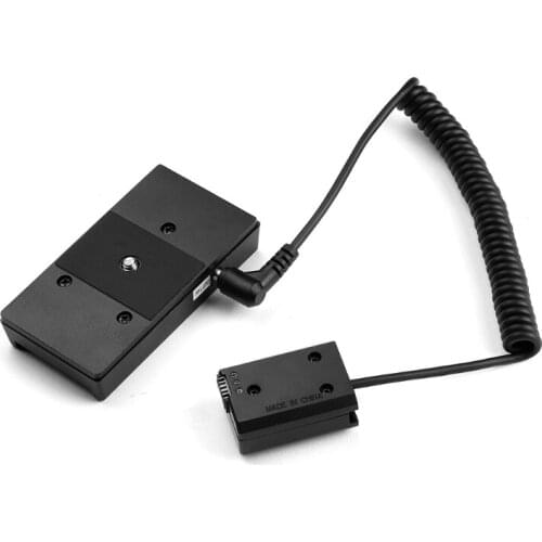 NP-F970 to NP-FW50 Dummy Battery Adapter Mount Plate for -Sony DSC-RX10 A7 A7R A7S II A5000 A5100 A6500 and more Cameras