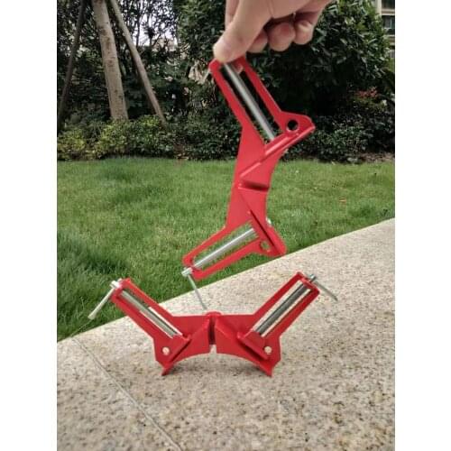 Wholesales 1pcs thickened 90 Degree Right Angle Picture Frame Fish Tank Corner Clamp Holder Woodworking Hand Kit Clamps