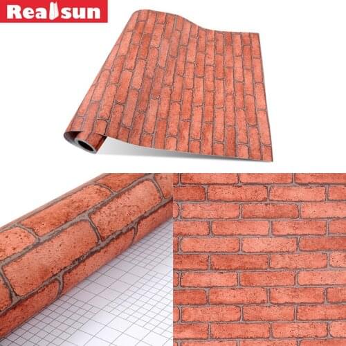 Наклейки кирпич на стену Realsun China At AliExpress