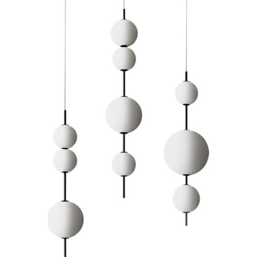 Modern LED Pendant Lamps Hanging Lamps Restaurant Gourd Pendant Lights Cafe Bar Bedroom Kitchen Dining Room Glass Deco MJ1017