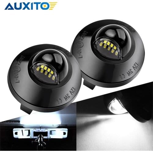 AUXITO 2x Canbus LED License Plate Light Number Lamps Led Bulb For Ford F150 F250 F350 F450 F550 Ford Ranger Lincoln Mark LT