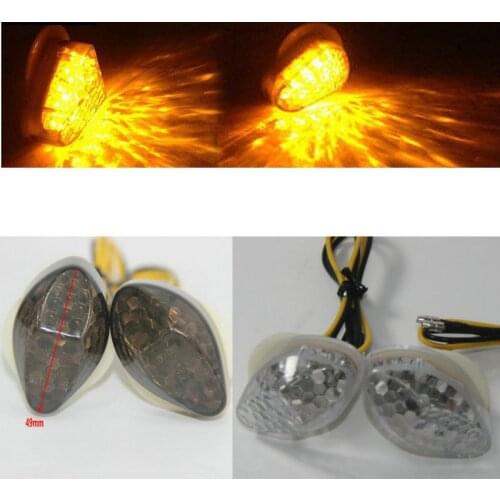 Motorcycle LED Flush Mount Blinker Turn Signals Indicators for Honda CBR 600 RR CBR600 F4 F4i CBR900 CBR919 CBR600RR 900 2003-13