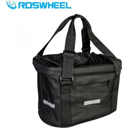 18L Bicycle Basket High Quality Bicycle Aluminum Alloy Frame Pet Carrier Bike Detachable Cycle Front Carrier Bag Pet Carrier