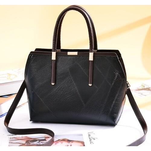 YINGPEI Women Bag Vintage Casual Tote Fashion Women Messenger Bags Handbag Top-Handle Shoulder Purse Wallet Leather 2020 New