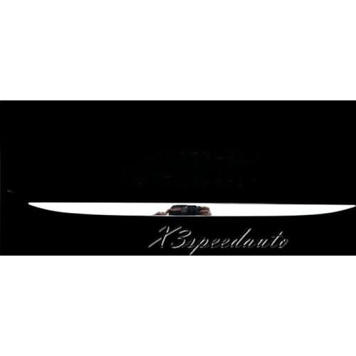 Stainless Steel Tailgate rear Trunk Hatch Lower Lid Trim For Mazda 3 Axela 2014-2016