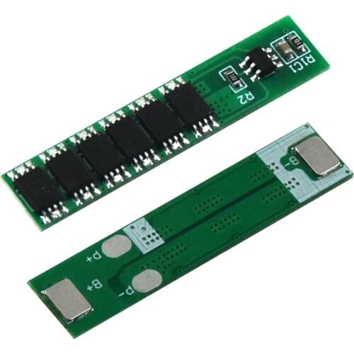 1S 15A 3.7V Li-ion 6MOS BMS PCM Battery Protection Board PCM for 18650 Lithium Lion Battery