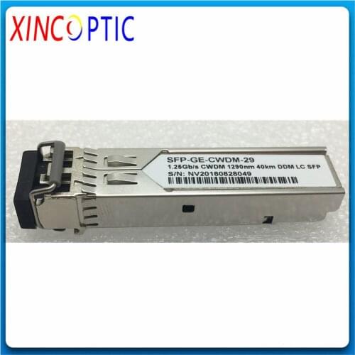 1.25G 40KM 1270-1610nm CWDM SFP Transceiver,Duplex LC 1.25G 1270nm 1290nm 1310nm 1330nm 1350nm 1370nm Fiber Optic CWDM DOM DDM