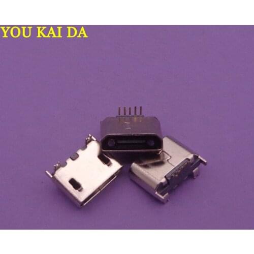 10-100pcs/lot Mini Micro USB jack 5pin Charger Charging Port Dock Connector socket plug dock female 5PINS