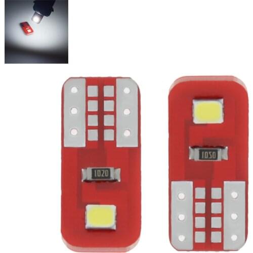 100Pcs T10 2Smd 194 168 Led 2835 Light Bulb Car 303012V Clearance Bulb Lamp White Reading Light car light interior