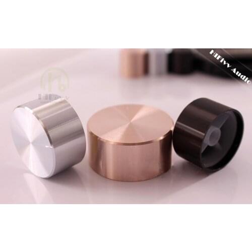 Hifivv audio Aluminum Volume knob 1pcs Diameter 40mm Height 19mm audio hifi amplifier Potentiometer knob