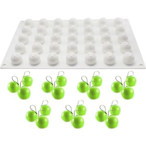 35 Cavities Series Silicone Stuffing Mold Love Candy Cake Mold Round Shape Dessert Mold Square Mousse Mold Cake Tools