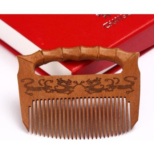 Changzhou Baixiang comb wooden comb Baixiang local specialty gift guests gift bamboo comb