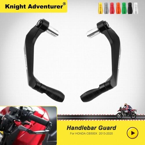For HONDA CB500X CB 500 X 2013-2020 Motorcycle CNC Handlebar Handle grips Bar Ends + Brake Clutch Levers Guard Protector