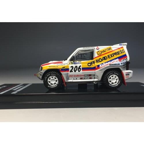 HeyToys Inno64 1:64 Pajero Paris Granada Dakar Rally 1998 Winner DieCast Model Collection Limited Edition