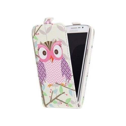 For microsoft lumia 650 mobile phone case Flip Leather back cover skull cat girl item up and down XH005 high quality