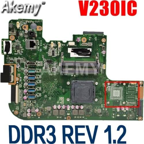 Akmey For ASUS V230IC All-in-one motherboard independent graphics DDR3 REV 1.2 V230IC V230I MAINBOARD 100% test ok send