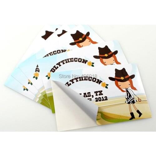 Reusable custom transparent sticker label vinyl and Full Colors price label tags, Die cut roll sticker printing ---- DH10022