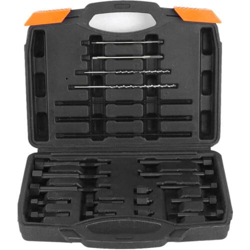 22pcs M8 M10 Glow Plug Electrodes Remover Disassembly Set Portable Extracting Removal Tool