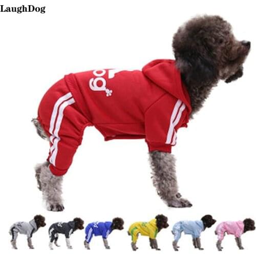 Dog Clothes Adidog 2020 New Winter Pet Clothes For Small Medium Dogs Hoodies Puppy Clothing Sweatshirt Chihuahua French Bulldog