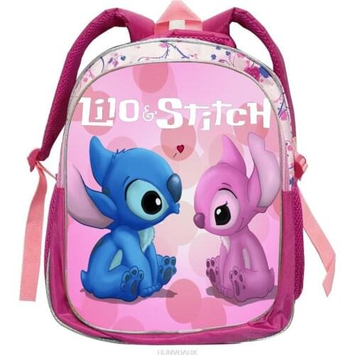 Kawaii Stitch School Bags Kids Backpack School Bags Children Backpacks For Teenagers Girls Boys Book Bag Travel Bag Rucksack