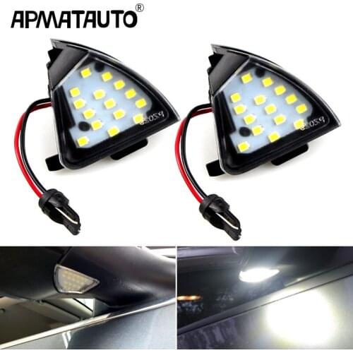 2pcs CANbus Led Under Side Mirror Puddle Light Module For VW Golf 5 MK5 MKV Passat B6 Eos Golf6 Variant Jetta MK3 Passat CC