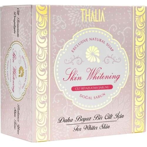Thalia Skin Whitening Soap 150gr 2 pcs bathroom skin lightening whitening Soap Beauty Whitening Deep Cleansing Made in Turkey
