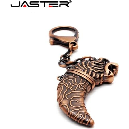 Jaster universal USB2.0 metal tiger head army knife M004 USB drive USB micro flash drive metal small gift 16GB 32GB