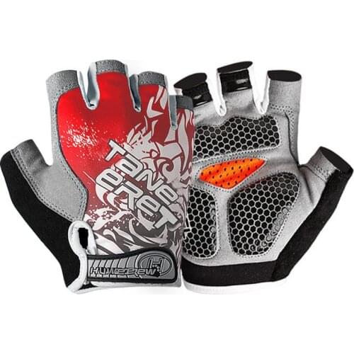 Cycling Gloves Men Women Half-finger Gloves Anti-skid Shock Fitness Outdoor Sports Mountaineering Keep Warm