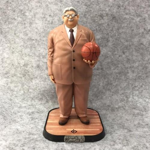 Japan Anime SLAM DUNK Anzai Mitsuyoshi the Coach Figure Model Toys
