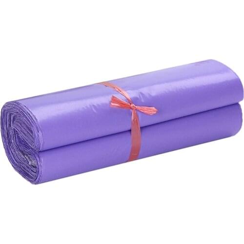 10Pcs Purple Plastic Envelopes Self Seal Adhesive Shipping Bag Postal Logistics Mailing Bags Waterproof Packaging Courier Bags