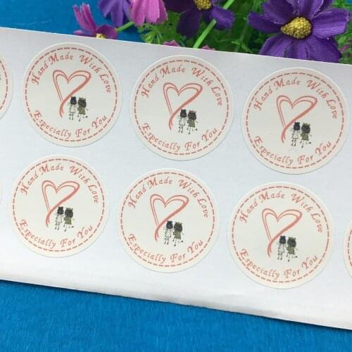 300PCS/Lot round 3.5cm"Especially For You" paper Adhesive Labels sealing Stickers packaging For Jewelry/Box/Bag/gift