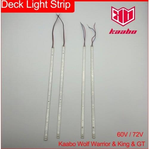 Sidelight Bar Deck LED Light For Kaabo Wolf Warrior II 60V Electric Scooter
