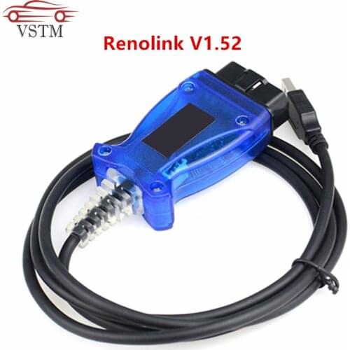 Renolink V1.520 OBD2 For ECU Programmer USB Diagstnotic Cable
