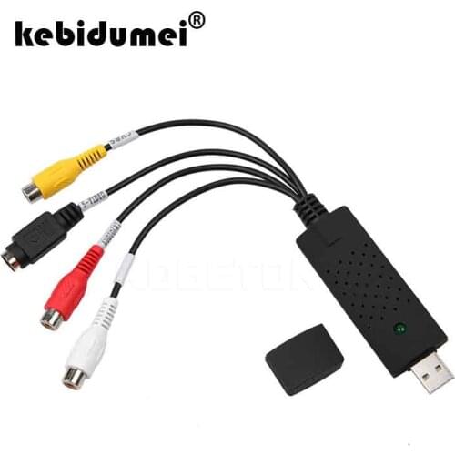 Kebidumei USB 2.0 HDMI-compatible to RCA usb adapter converter Audio Video PC CableS TV DVD VHS capture device