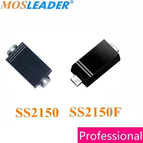 Mosleader SS2150 SMA 2000PCS SS2150F SMAF 3000PCS 2A 150V Schottky High quality