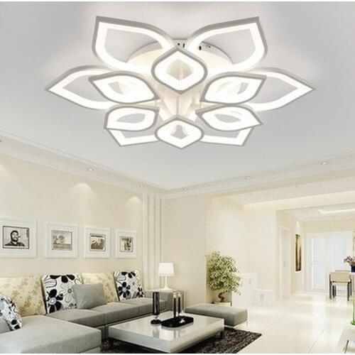 New Acrylic Modern Led ceiling Chandelier lights For Living Room Bedroom Home Dec lampara de techo led moderna Fixture