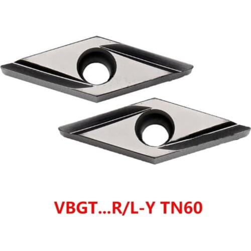 Original Carbide Inserts for Grooving VBGT110301R VBGT110302 VBGT110304R VBGT160402R VBGT160404R Lathe Cutter Turning Tool CNC