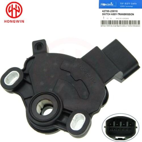 Genuine: 42700-23010 Neutral Safety A/T Inhibitor Switch Fit For Hyundai Elantra 2.0L 2007-2010 Kia Forte Soul 2.0L 2010-2011