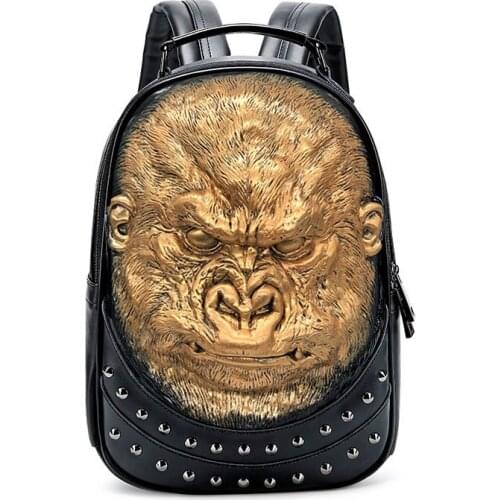 Fashion Men Women Backpack High Quality Thicken Leather Mochila Escolar Schoolbags For Teenagers Girls Boys Top-handle Backpack