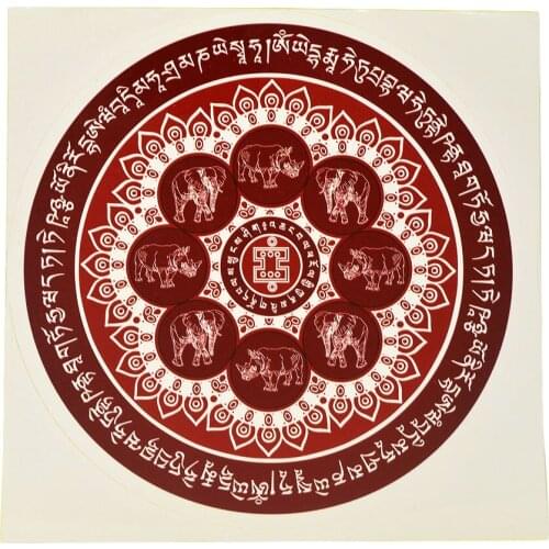 Anti Burglary & Violence Window Sticker V5 (5PIECES) New Feng Shui