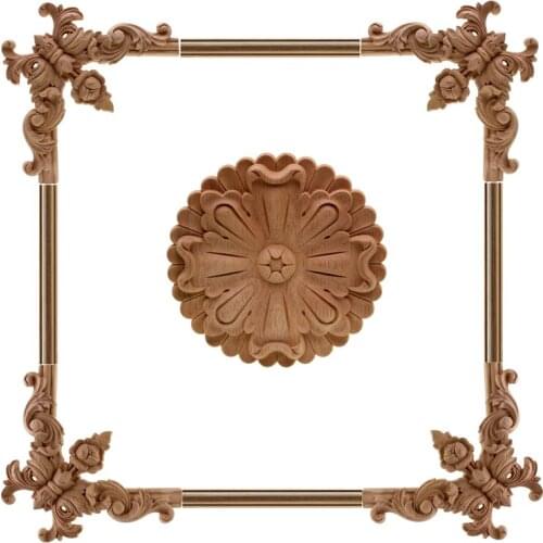 VZLX Wood Decoration Accessories Styles Handicraft Figurines Miniatures DIY Wooden Letters Craft Ornament Home Decor Applique