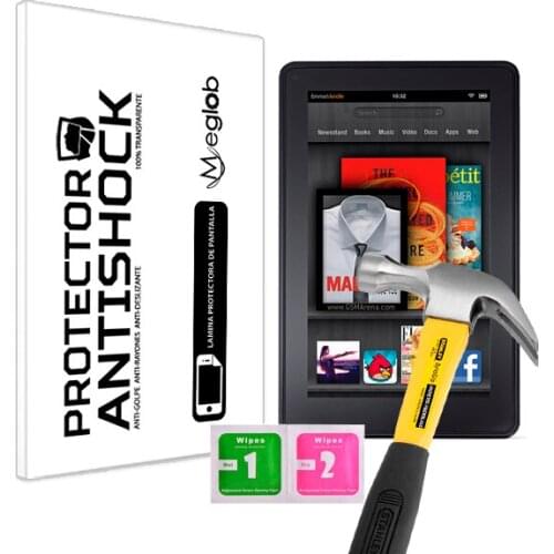 Protector de Pantalla Anti-Shock Anti-Golpe Anti-arañazos Compatible con Amazon Kindle Fire