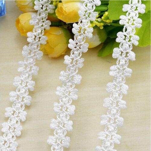 1.7cm Width Curved Edge Lace Ribbon Stitching Lace Hook Line Lace Trim for Garment Clothing Accessories Wholesale,Free Shipping