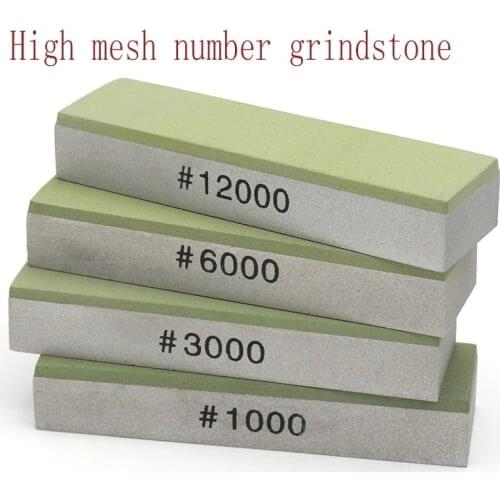 1pcs 70mm Diamond/Resin Knife Sharpener 1000/3000/6000/12000 Grit Stones Whetstone Fixed Angle Kitchen Knife Abrasive Tool