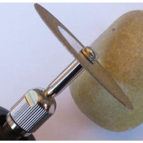 2pcs 60mm diamond cutting disc for dremel diamond cutting/ grinding wheel disc saw blade circle blade cutter free shipping