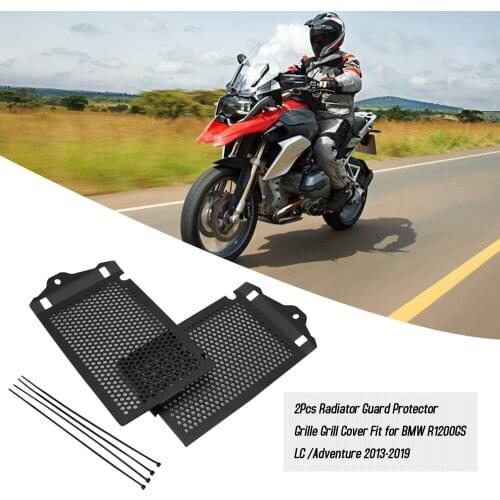 2Pcs Radiator Guard Protector Grille Grill Cover Fit for BMW R1200GS LC /Adventure 2013-2019 car styling